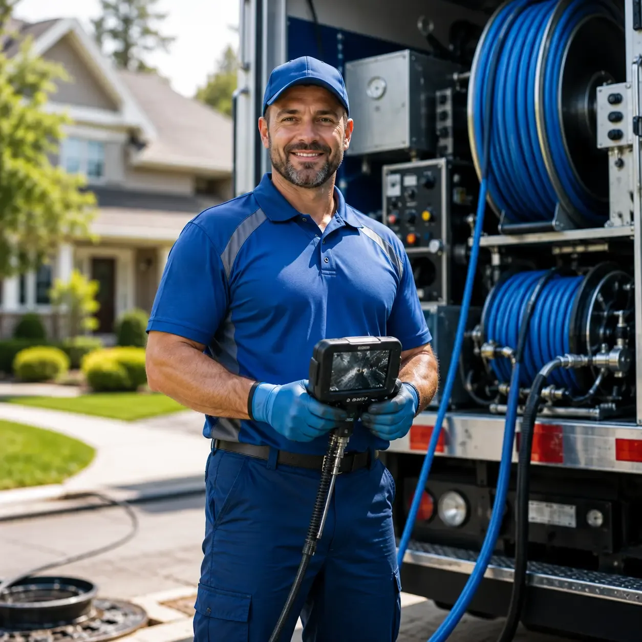 Local outdoor drain cleaning specialists in Middleton, WI